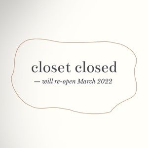 ⏐re-opening March 2022⏐